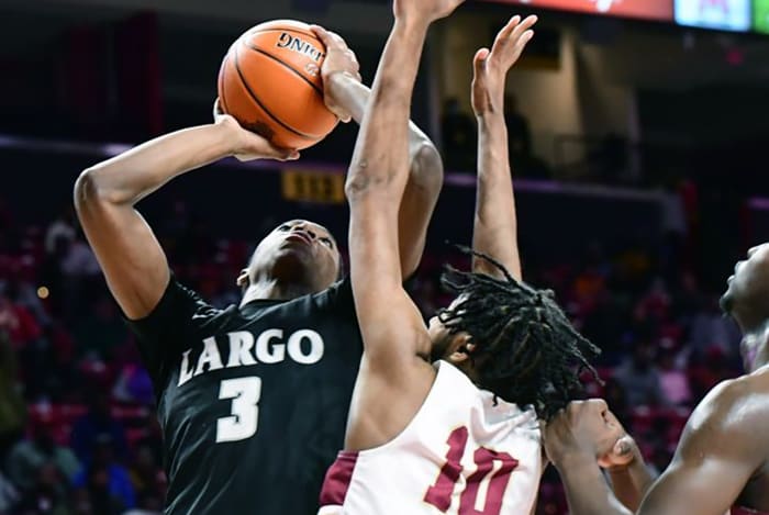 After losing in the Maryland Class 2A state boys basketball finals last year, Largo's talented junior forward Cam Ward and his teammates are out for redemption. The Lions will likely have to get past Prince George's County (Md.) league rival Gwynn Park in the South regional playoffs.